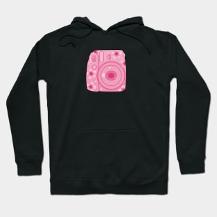 Cherry Blossom Polaroid Camera Hoodie